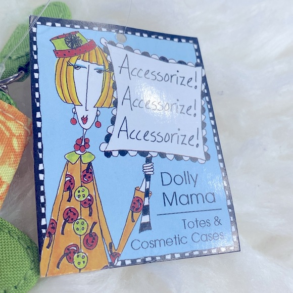 NWT Dolly Mama Cosmetic Case Professional Shopper Tote Bag By Joey Inc 2007 Year - Picture 2 of 8